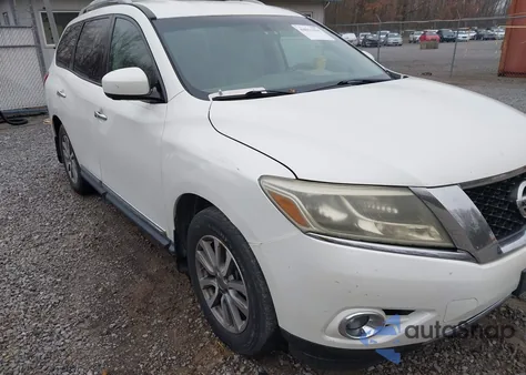 2015 Nissan Pathfinder Sl from USA, damaged, VIN 5N1AR2MM9FC630363